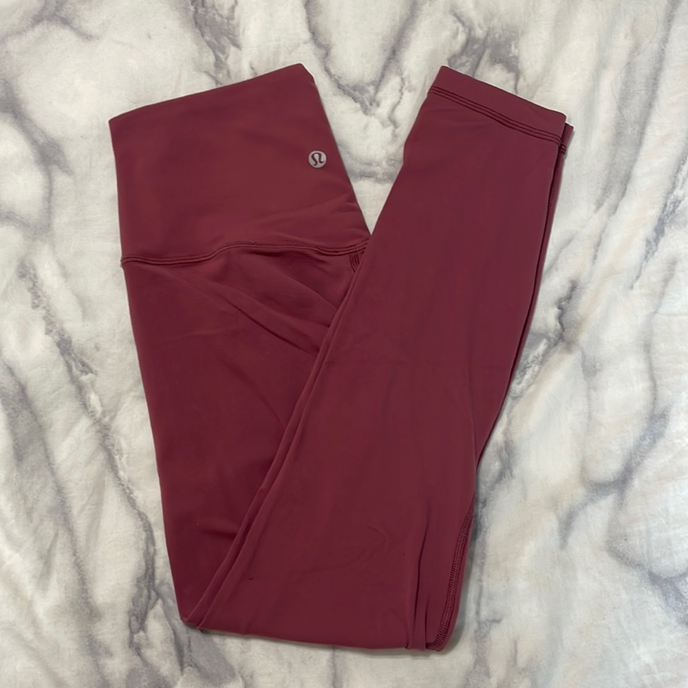 Pink/Moab Lululemon Align Leggings “25